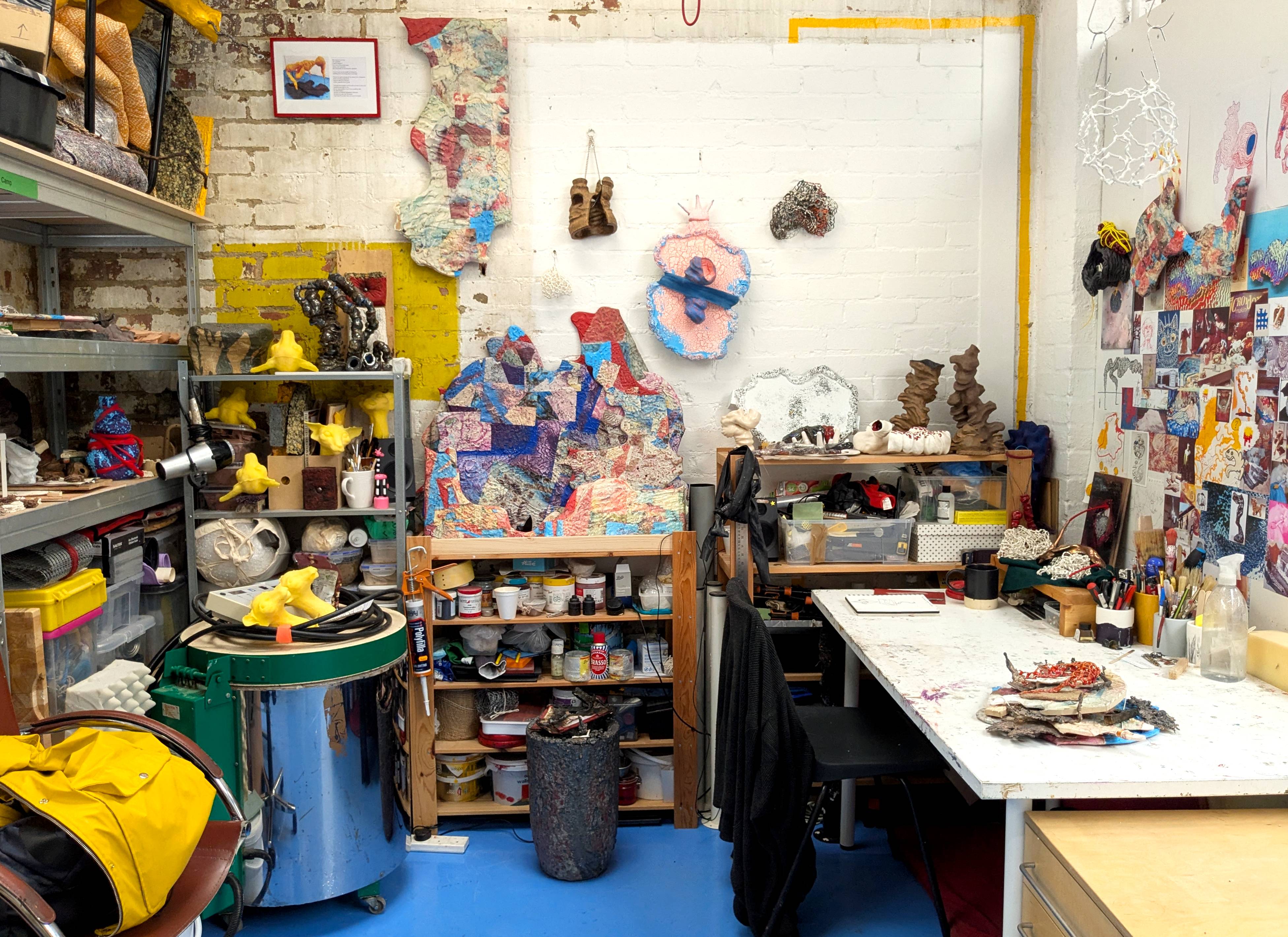 Behind the scenes...